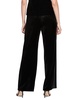 Petite Velvet Pull-On Straight-Leg Pants