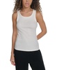 Women's Cotton-Blend Ribbed Racerback Tank Top