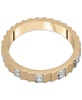 Diamond Textured Band (1/6 ct. t.w.) in Gold Vermeil, Created for Macy's