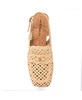 Women's Santiago Raffia Platform Pumps