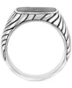 EFFY® Men's Onyx Ring in Sterling Silver