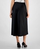 Women's Satin Pull-On Midi Skirt, Exclusively at Macy's