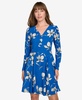 Women's Floral-Print Fit & Flare Dress