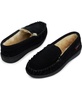 Yukon Men's Suede Shearling Moccasin Slippers Moc Toe Slip On Shoes