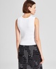 Women's Cotton Textured Sleeveless Sweater, Exclusively at Macy's