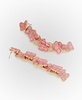 Pink Sweetheart Butterfly Linear Earrings
