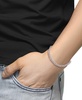 EFFY® Men's Polished Figaro Link Chain Bracelet in Sterling Silver