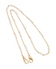 Chain and Imitation Pearl Mask Holder