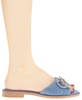 Women's Laffi Rhinestone Bow Slide Sandals