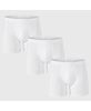 Men's Boxer Briefs 3 Pack Underwear Breathable Comfortable Trunks