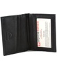 Thin Front Pocket Wallet Business Card Case 2 ID Window 6 Card Slot