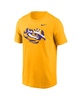 Men's Gold LSU Tigers Primetime Evergreen Alternate Logo T-Shirt