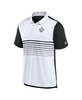 Men's Black/White New Orleans Saints Fashion Performance Polo
