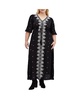 Plus Size Ulla Embroidered Dress