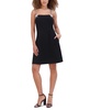 Women's Bow-Trim Fit & Flare Dress