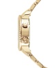 Women's Elise Swiss Tri-Time 28k Gold Ion-Plated Stainless Steel Bracelet Watch 33mm