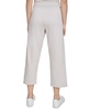 Women's Cropped Drawstring-Waist Pants
