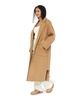 Wide Awake Split Hem Overcoat