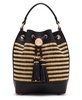 Convertible Strap Small Bucket Bag