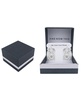 Clear Crystal Click Top Hoop Earrings