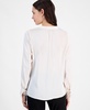Women's Long-Sleeve Tie-Neck Blouse