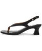 Women's Birdie Ankle-Strap Thong Heeled Dress Sandals