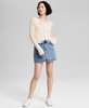 Women's Pointelle-Knit Scoop-Neck Cardigan, Exclusively at Macy's
