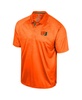 Men's Orange Miami Hurricanes Honeycomb Raglan Polo Shirt