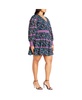 Plus Size Hollie Print Dress