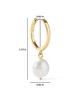 - Pearl Hoops - Medium Frida