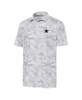 Men's White Dallas Cowboys Collide Tonal Star Polo