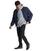 Men's Stretch Zip-Front Zip-Pocket Bomber Jacket