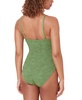 Women's Lanikai Textured Floral V-Neck One-Piece Swimsuit