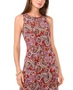 Women's Paisley-Print Sleeveless Maxi Dress