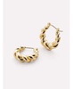 - Twisted Hoop Earrings  - Paris Mini