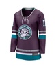 Branded Women's Trevor Zegras Purple Anaheim Ducks Alternate Premier Breakaway Player Jersey