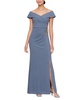 Women's Off-The-Shoulder Beaded Gown