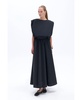 Women's Taffeta Crewneck Blouse