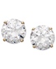 Cubic Zirconia Stud Earrings 