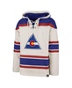 Men's Oatmeal CO Rockies Heritage Rockaway Lace-Up Pullover Hoodie