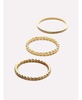 - Gold Ring Set - Adrianna Set