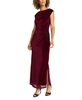 Women's Shirred Velvet Mesh Bodycon Dress