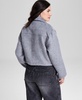 Women's Collared Zip-Front Shacket, Created for Macy's