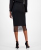 Women's Embellished Pull-On Midi Skirt 