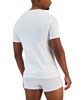 Men's 4-Pk. Slim-Fit Solid V-Neck Cotton Undershirts,  Created for Macy's 