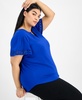 Plus Size Harmony Bell-Sleeve Top