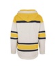 Men's Oatmeal Nashville Predators Rockaway Lace-Up Pullover Hoodie