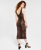 Petite Animal-Print Bodycon Midi Dress, Created for Macy's