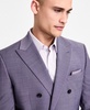Men's Slim-Fit Peak-Lapel Double-Breasted Suit Jacket, Exclusively at Macy's