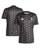 Men's Black Juventus 2024/25 Slim Fit Pre-Match Top